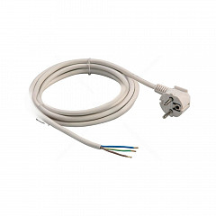 ANGLED PLUG 230V WITH CABLE 3x0,75mm2 L=3m