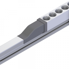 ADAPTER CAP CONNECTOR STRIP FOR CABLE DUCT 45