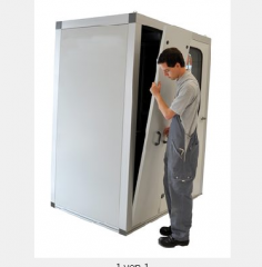 CASSETTE 1000X500 MM, HOOKED UP