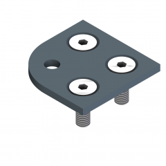 PLOŠČA ZA NOGO 60X60X30