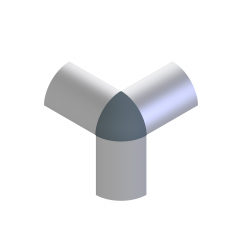 CORNER CONNECTION 90 R 90°