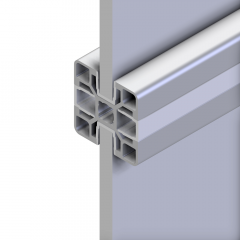 POKROV VPENJALNI PROFIL 30 SVETLO SIV