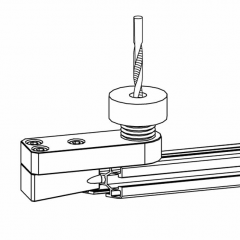 VRTALNA PRIPRAVA ZA ČELNI KOTNI SPOJNIK 30