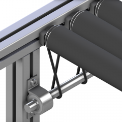 DRIVE BELT PU L=550;  D=5; ENDLESS FOR ROLLER CONVEYOR