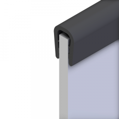 EDGE PROTECTION 1 - 3 BLACK SMOOTH