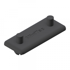 END CAP 45X19 Z GREY