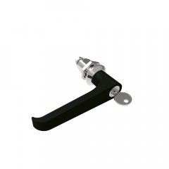 HANDLE 19 WITH LOCK (BLACK)