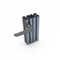 HANDLE 45 WITH OUT LOCK (BLACK)