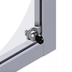 LOCK CYLINDER WITH 2 KEYS + NUT