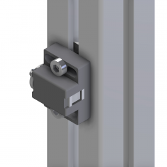Magnetic Lock, PA,Locking Force Approx. 20 N front, 10N back