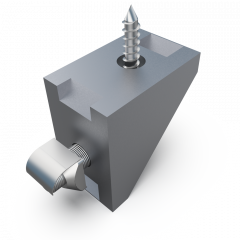 MOUNTING BRACKET FOR TABLE TOPS CONDUCTIVE INCL. FIXATION MATERIAL