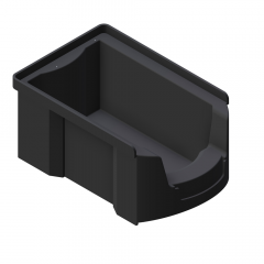 STORAGE BOX BLACK ESD 175 X 100 X 75