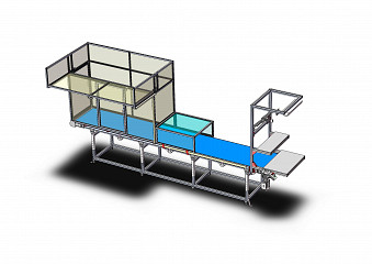 TRAČNI TRANSPORTER Z VALJI D95 TER DODATNO OPREMO