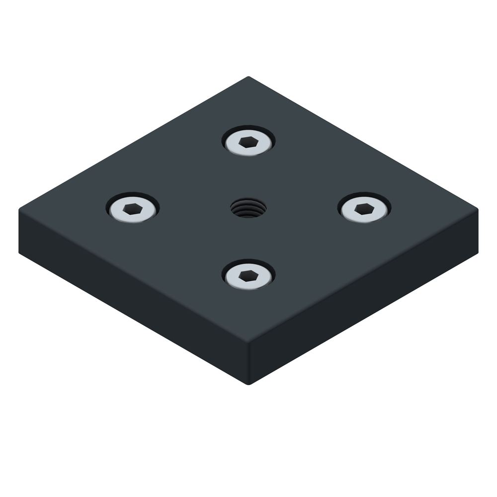 PLOŠČA ZA NOGO 90X90 M16 ESD