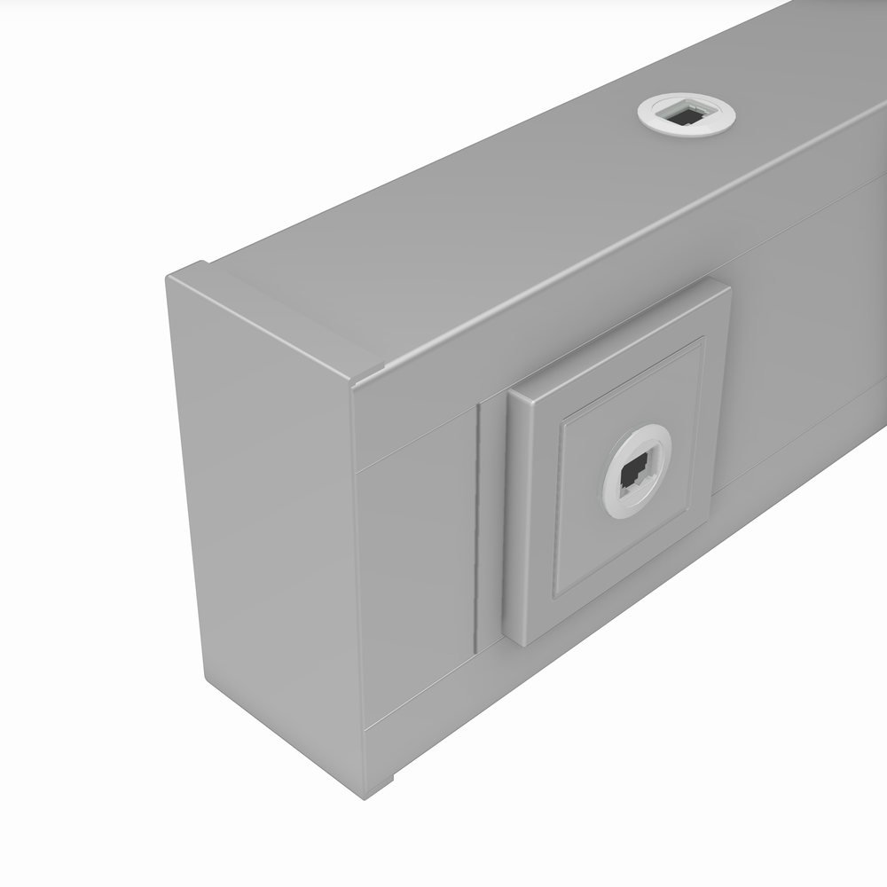 JUNCTION BOX DATA CAT 6 WITH PLUG SOCKET CABLE DUCT 130