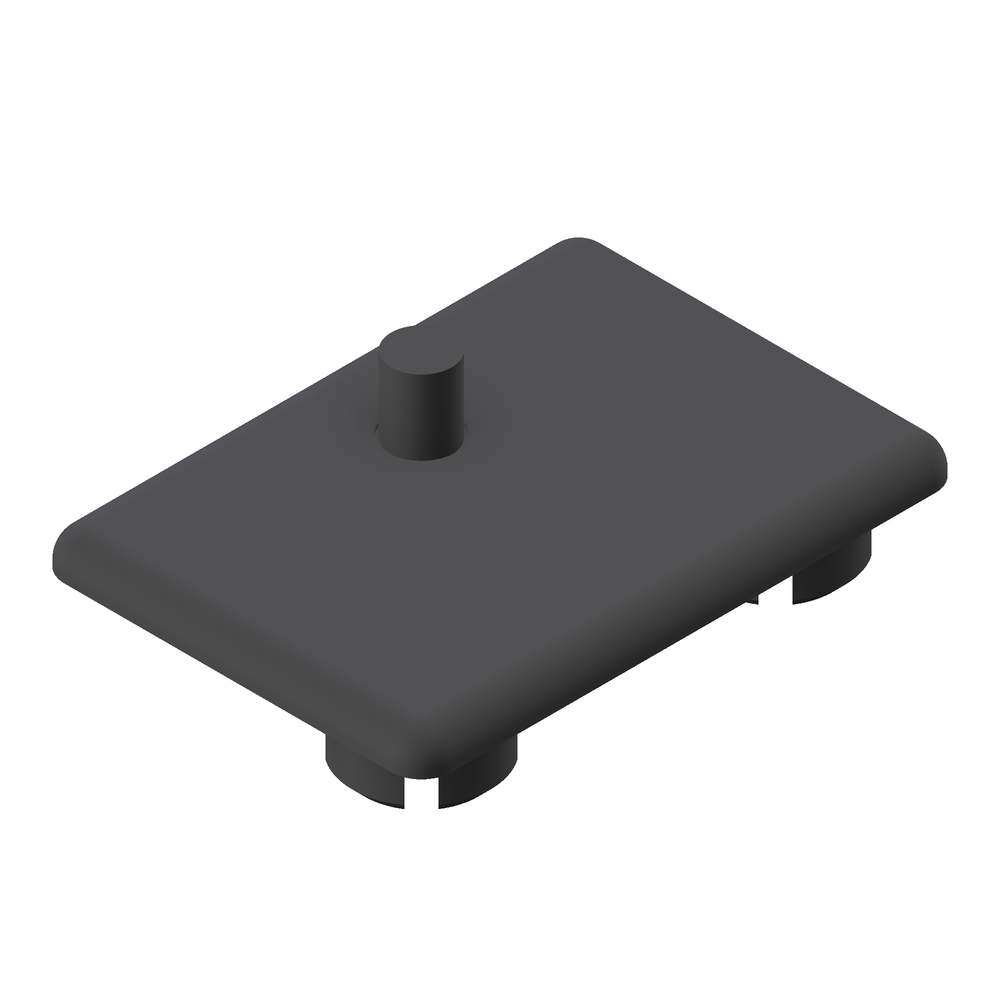 End cap 45x32 Z grey