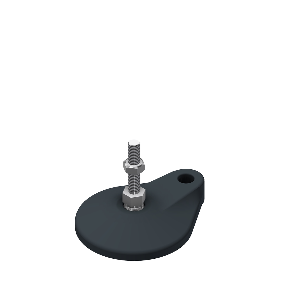 NOGA M08 D80 Z LUKNJAMI ZA PRITRDITEV