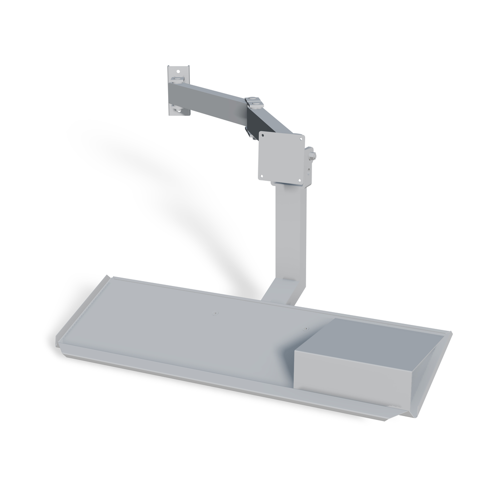 POLICA ZA MONITOR Z NOSILCEM ZA TIPKOVNICO 100