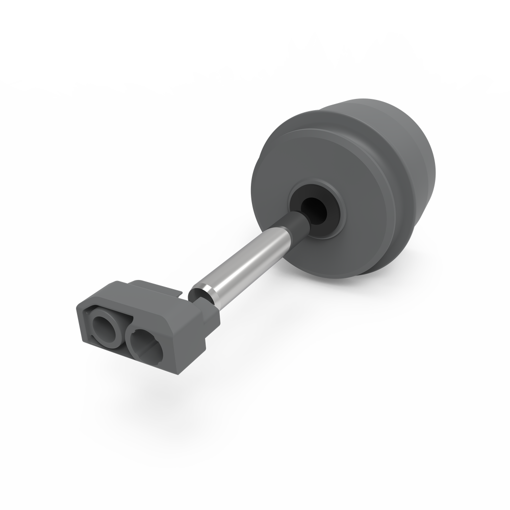 Set of bearings for transport roller 25