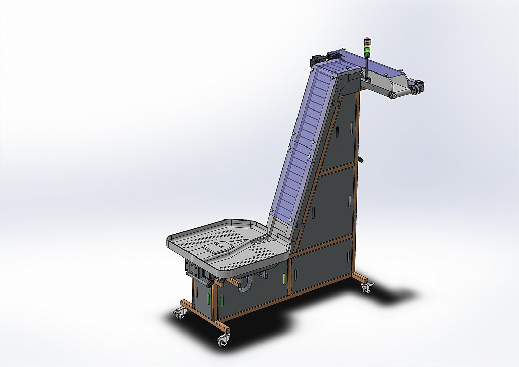 TRAČNI ELEVATOR ZA FARMACIJO
