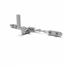 ZAKLEPNI KOMPLET Z ROČAJEM IN DVOJE PALIC 
L=1200mm