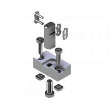 PRITRDILNI SET VERIGE TIP 90S ZA LINEARNE VOZIČKE LW45 IN LW90