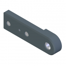 OHIŠJE Z LEŽAJEM ZA TRANSPORTER 45-20 (z izvrtino 20mm)