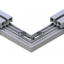 ČELNI KOTNI SPOJNIK 45