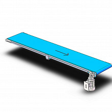 TRAČNI TRANSPORTER Z VALJI D50