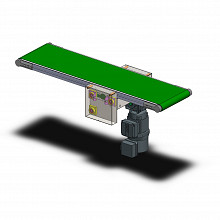 TRAČNI TRANSPORTER Z VALJI D50 IN CENTRALNIM POGONOM