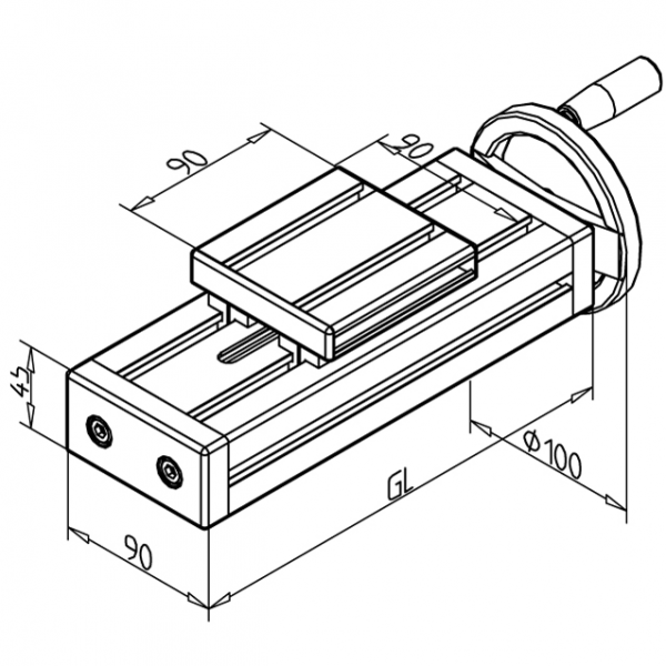 ENOTA ZA NASTAVLJANJE VEN 45X90 S