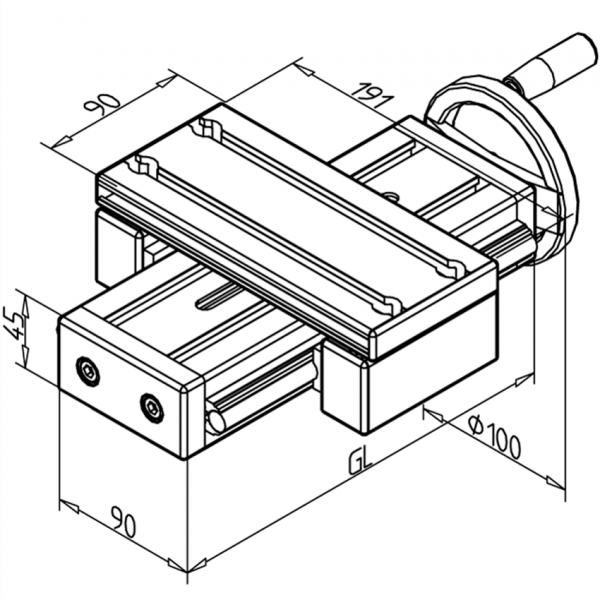 ENOTA ZA NASTAVLJANJE VEW 45X90 F