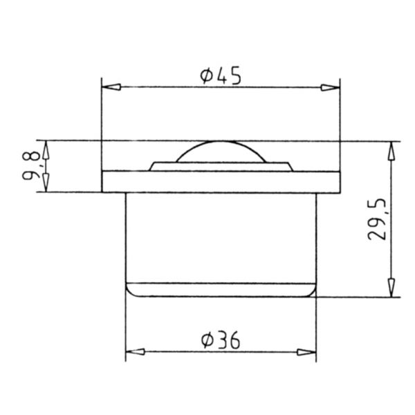 LEŽAJ SKODELIČNI SPS 22 B