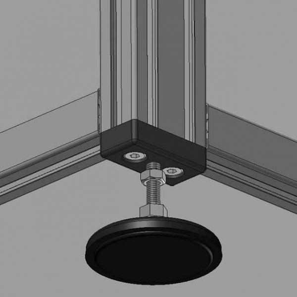PLOŠČA ZA NOGO 30X60 M8