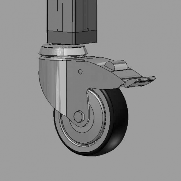 PLOŠČICA 45X45 M10 NERJAVEČA