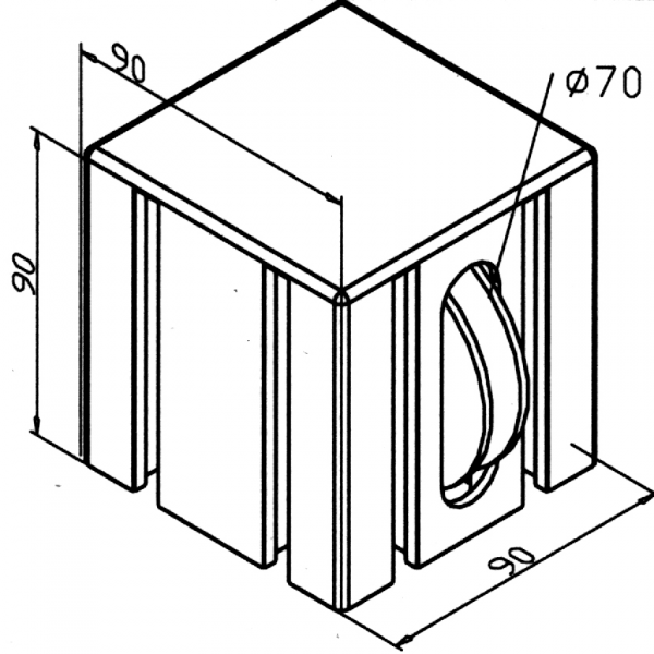 ŠKRIPEC ZA JEKLENICO 90