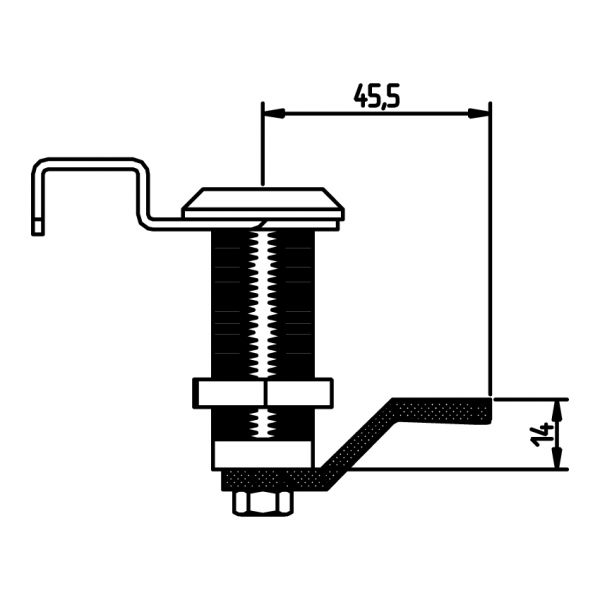 KAVELJ KLJUČAVNICE -14mm