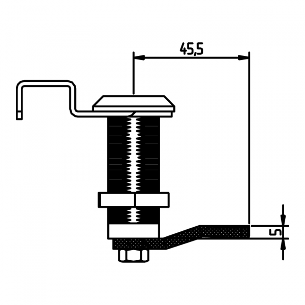 KAVELJ KLJUČAVNICE -5mm