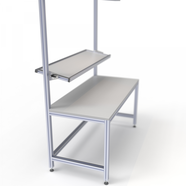 POLICA ZA SHRANJEVANJE Z VPENJALNO ROČICO ESD