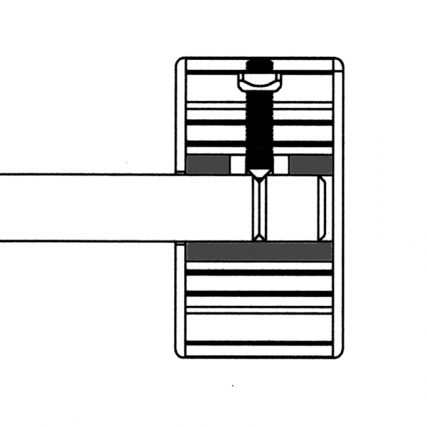 PUŠA CENTRIRNA D32/d20 x 45mm