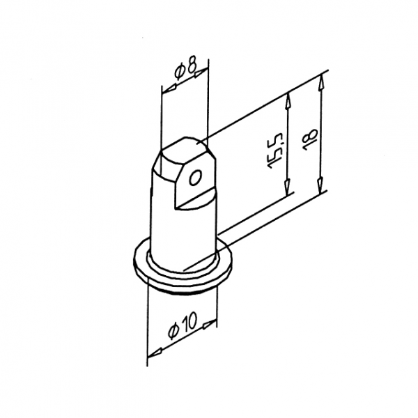 ELEMENT VERIGE ZA PODPORO UTEŽI 45 ALI 90