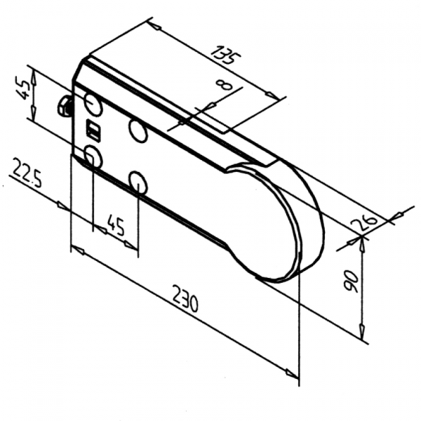 OHIŠJE Z LEŽAJEM ZA TRANSPORTER 90