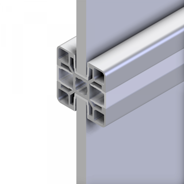 POKROV VPENJALNI PROFIL 30 SVETLO SIV