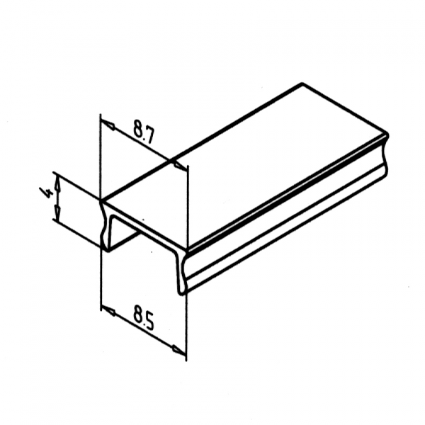 POKROV PROFILA L  NE ELOKSIRAN