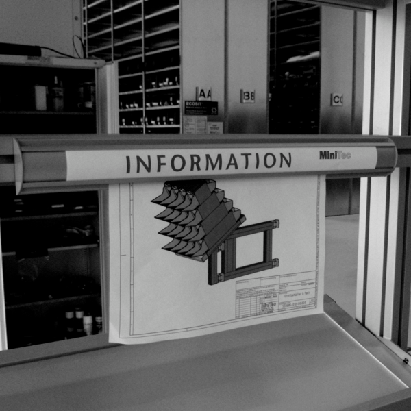 LETEV ZA DOKUMENTE L=500mm