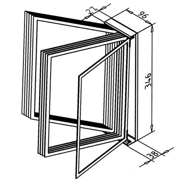 NOSILEC DOKUMENTOV 10 X A4