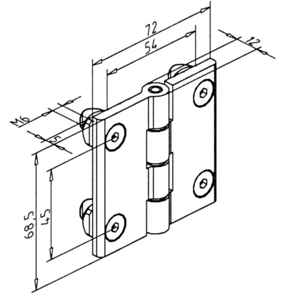 PLOŠČATI TEČAJ MALI