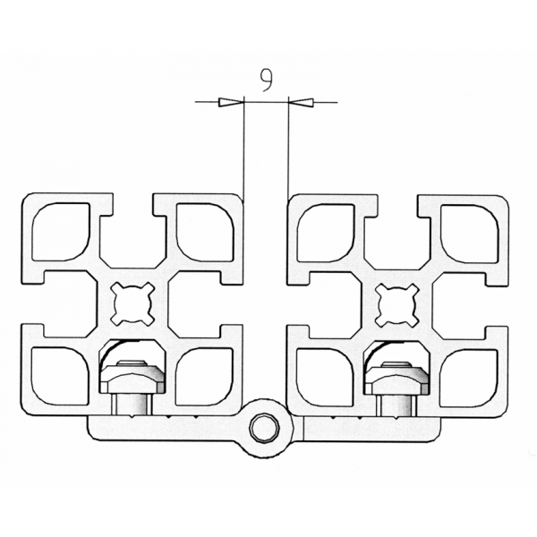 PLOŠČATI TEČAJ MALI