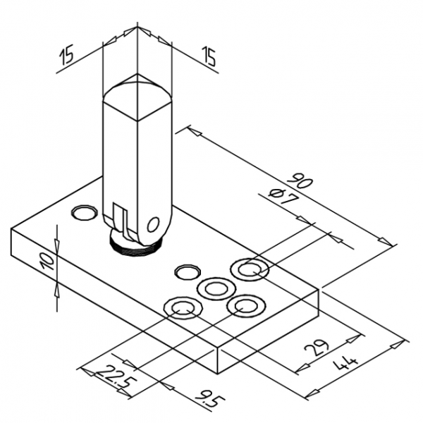 VRTALNA PRIPRAVA VEL. 45