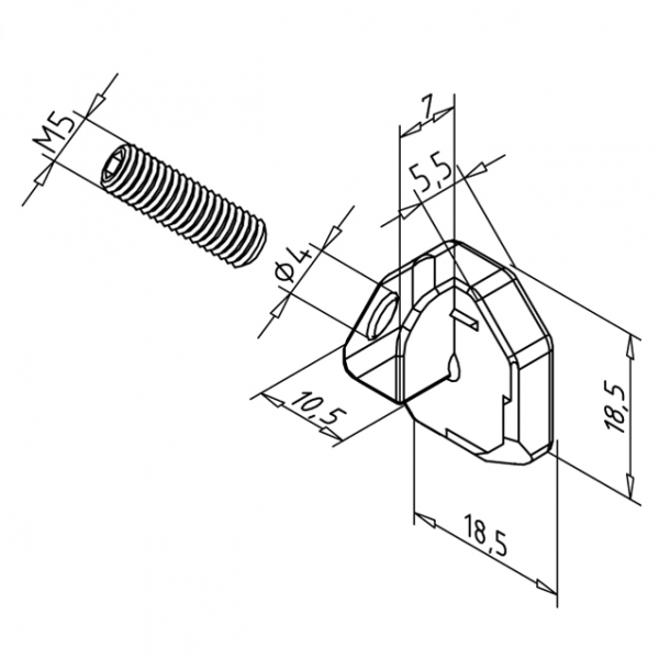 OZMELJITVENI ELEMENT ZA POLNILA